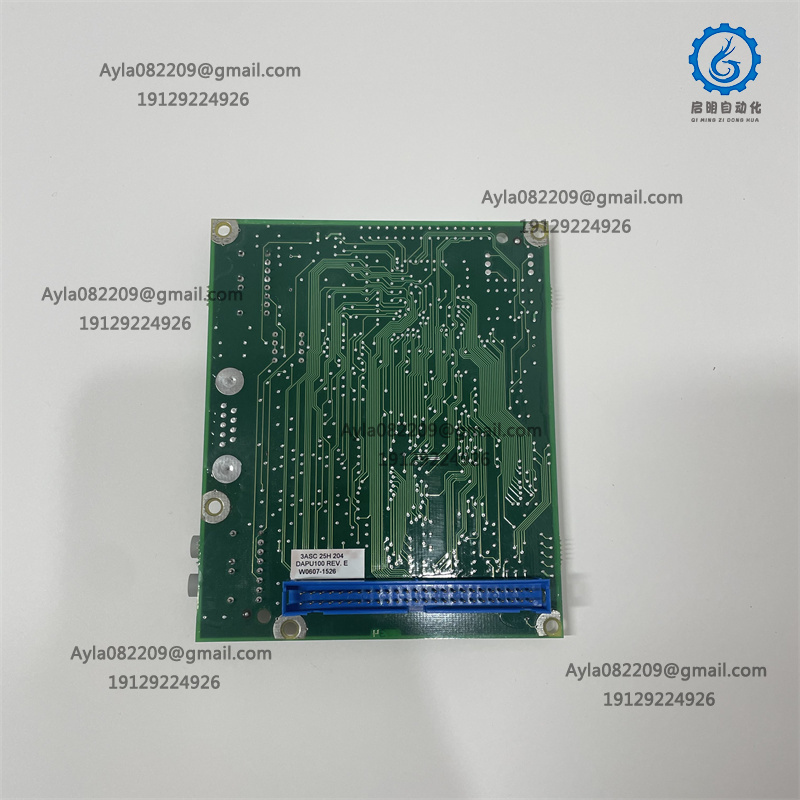 ABB  3ASC25H204 DAPU100  ANALOG INPUT TERMINAL BOARD