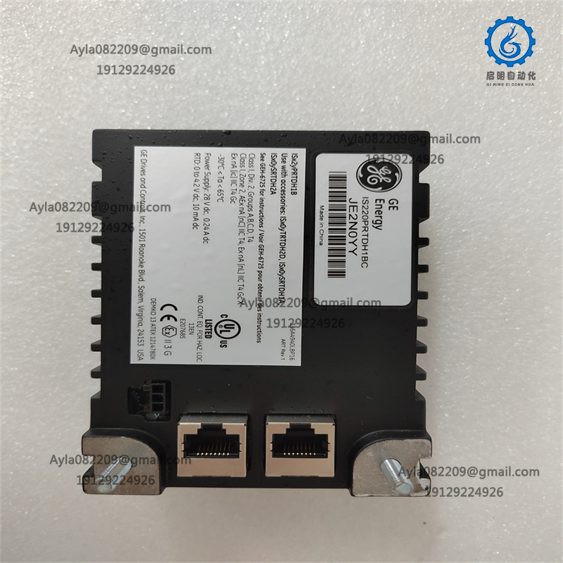 GE IS220PRTDH1BC 336A5026ADP13 Input output module