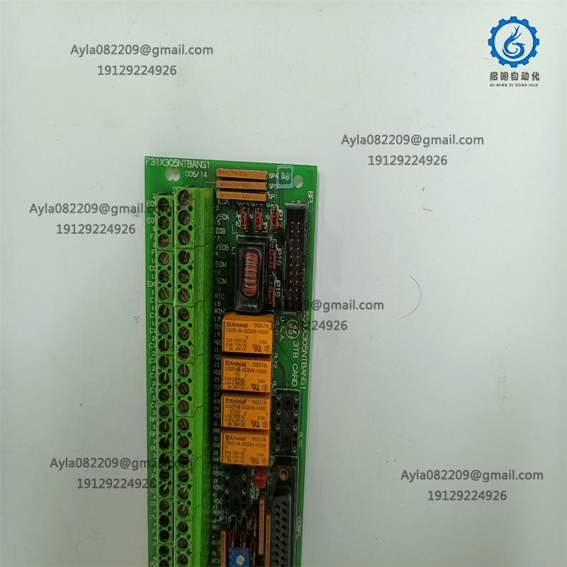 GE 531X305NTBANG1 ANALOG INPUT TERMINAL BOARD