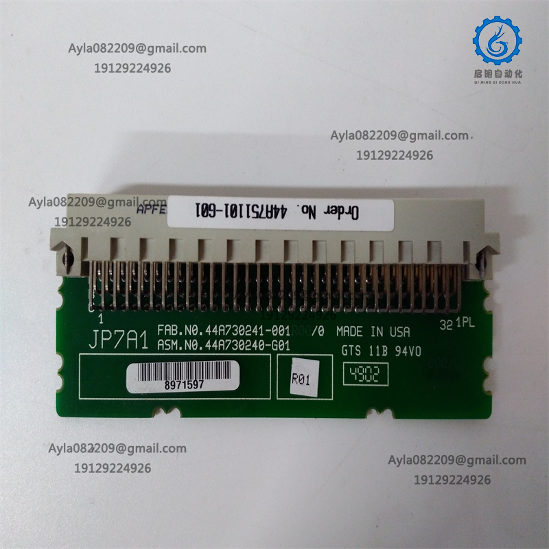 GE 44A751101-G01 ANALOG INPUT TERMINAL BOARD