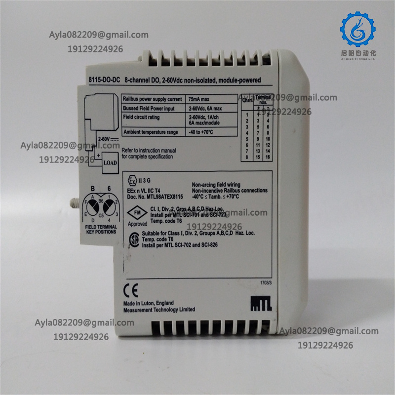 GE 8115-DO-DC I/O module