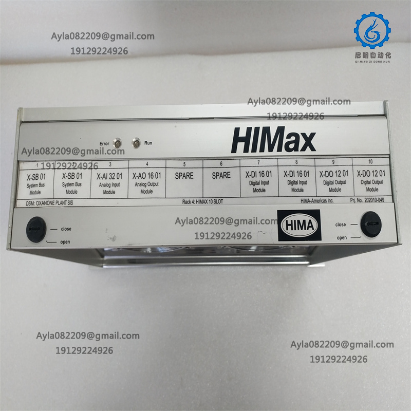 HIMA X-FAN1003 993201013 Safety System