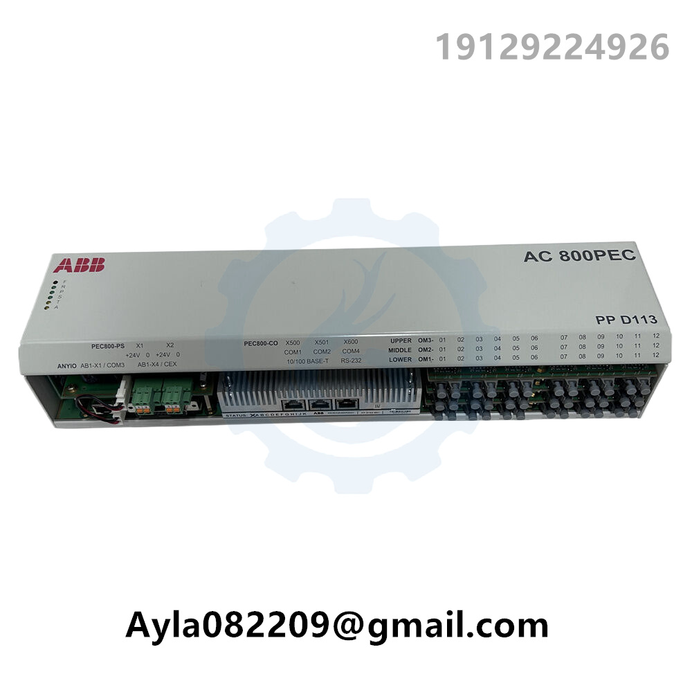 ABB 3BHE023784R2530 PPD113B01-25-111000  Excitation control system components