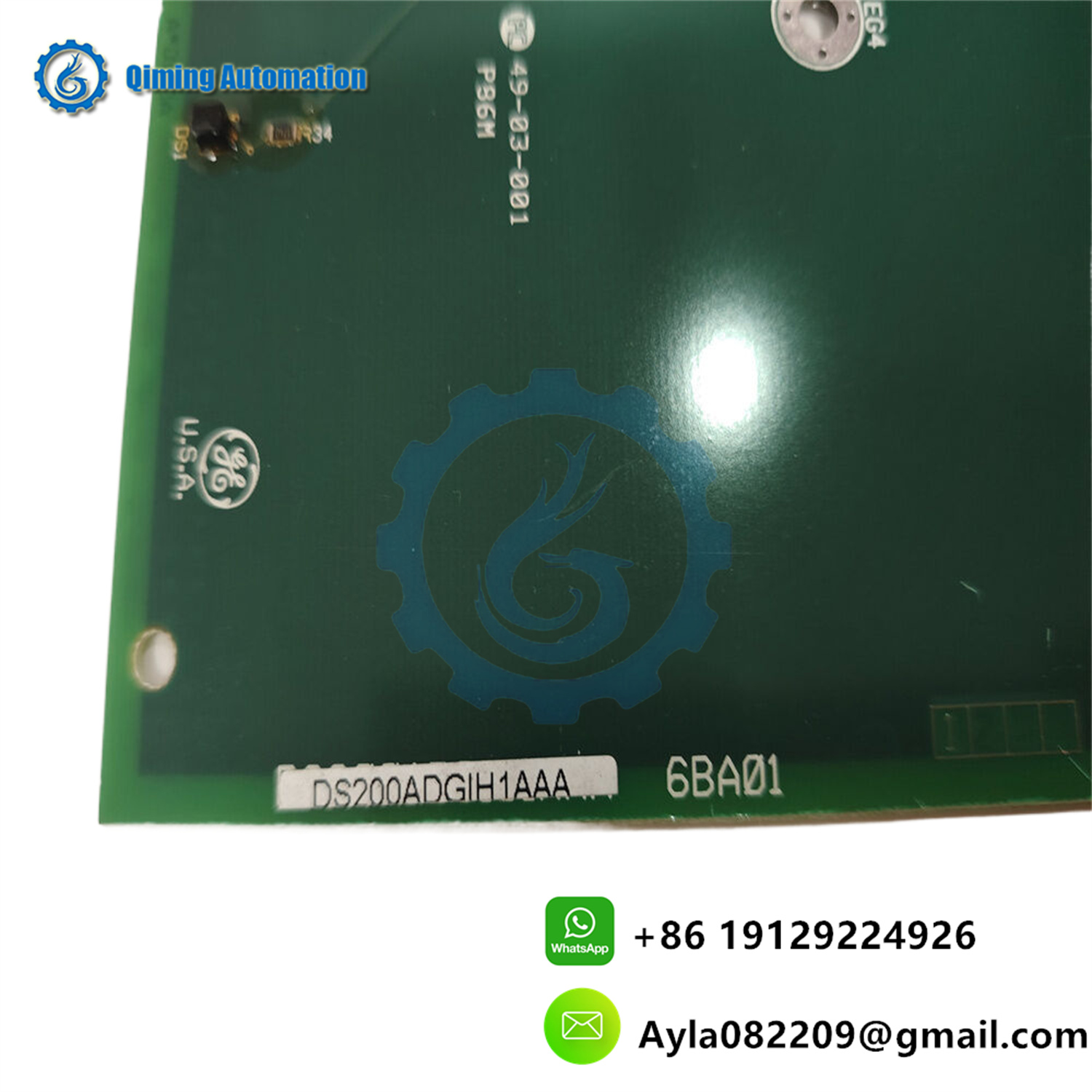 GE DS200ADGIH1AAA Auxiliary interface board