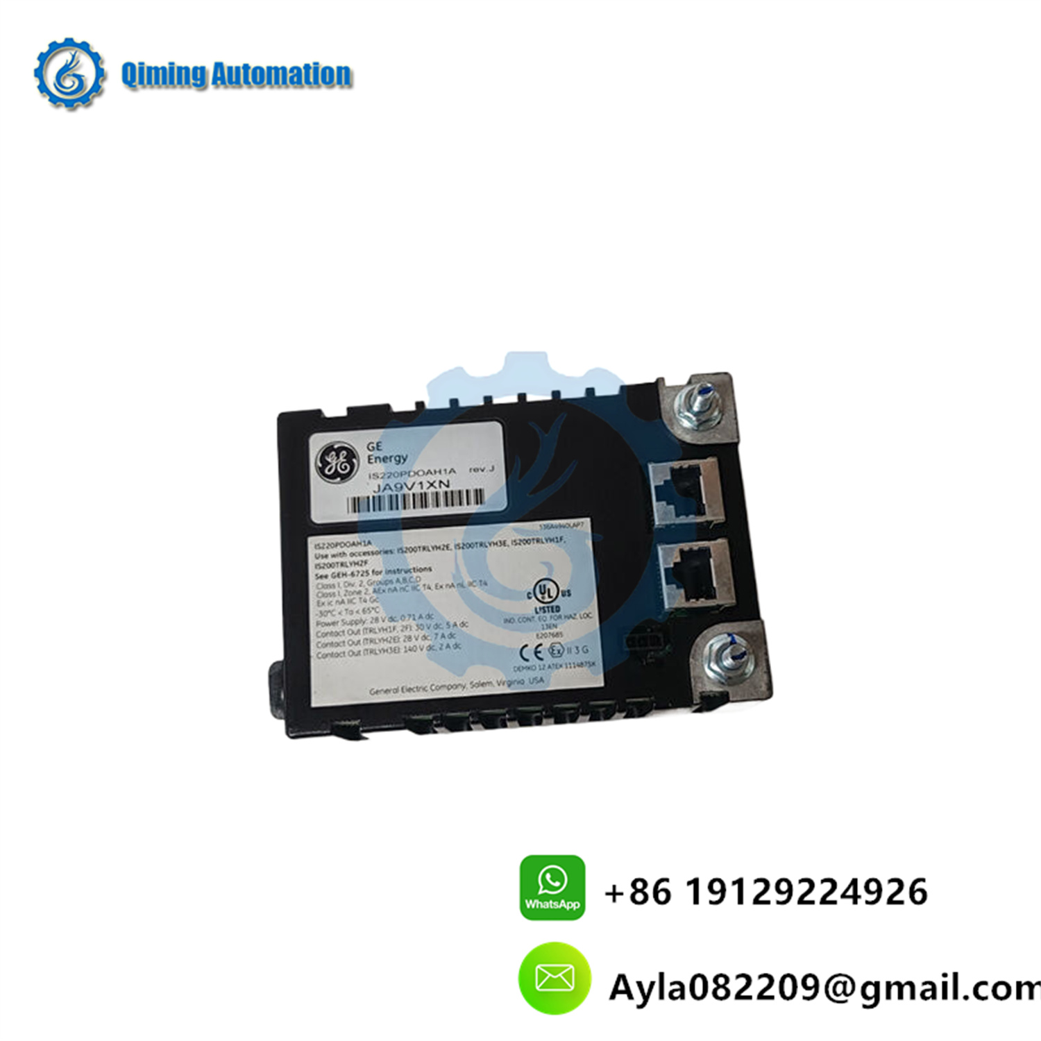 GE IS220PDOAH1A Solid state relay module