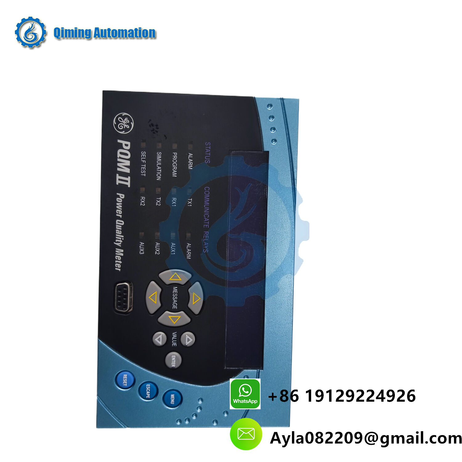 GE PQMII-T20-C-A AC Power Quality Monitor