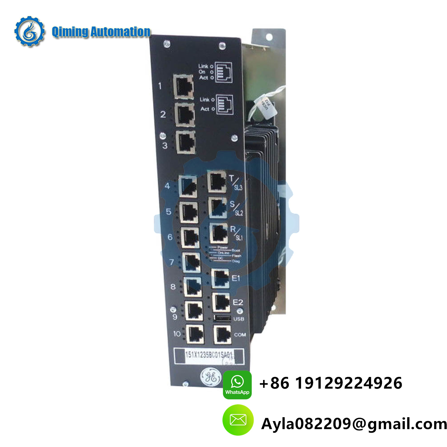 GE 151X1235BC01SA01 High speed counter module